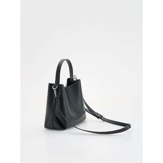 Reserved - Torebka bucket z paskiem - czarny Reserved ONE SIZE Reserved