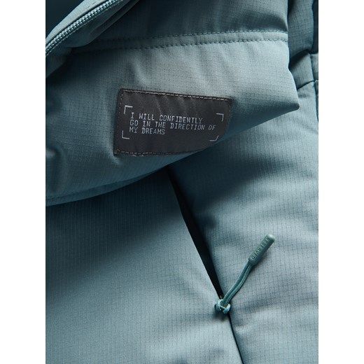 Reserved - Kamizelka z kapturem - zielony Reserved 134/140 (8-9 lat) Reserved