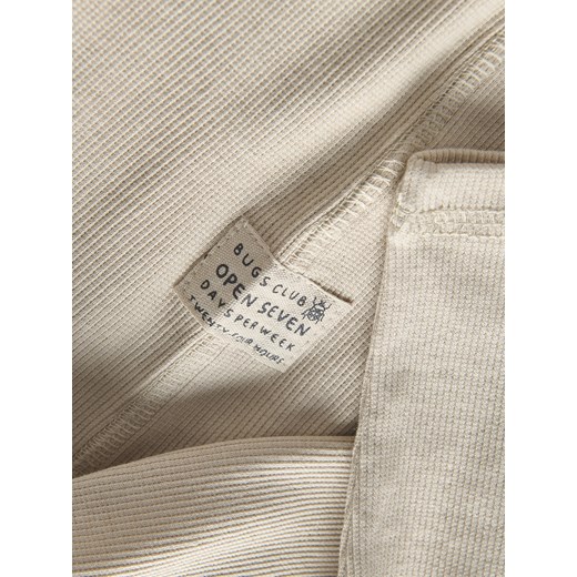 Reserved - Strukturalne legginsy - beżowy Reserved 5-2 lata) Reserved