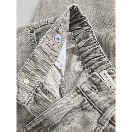 Spodnie chłopięce szare Reserved z tkaniny
