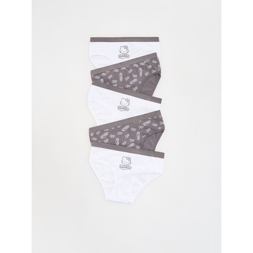Reserved - Majtki Hello Kitty 5 pack - ciemnoszary ze sklepu Reserved w kategorii Majtki dziecięce - zdjęcie 178287536