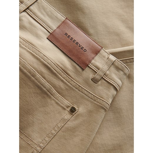 Spodnie męskie Reserved z tkaniny 