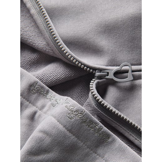 Reserved - Bluza z haftem - ciemnoszary Reserved 158/164 (12-13 lat) Reserved