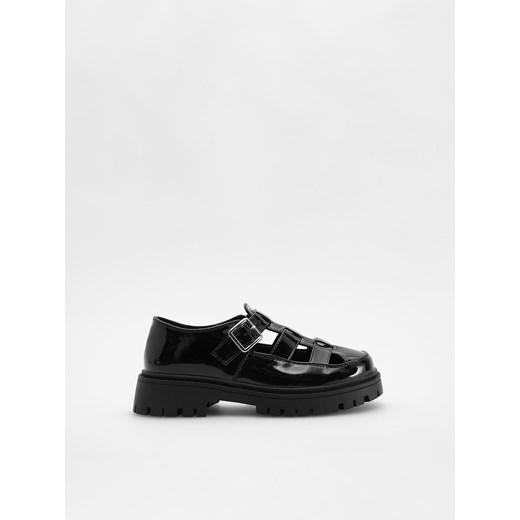 Reserved - Lakierowane loafersy - czarny Reserved 37 Reserved