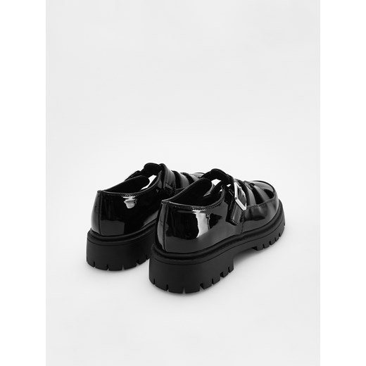 Reserved - Lakierowane loafersy - czarny Reserved 33 Reserved