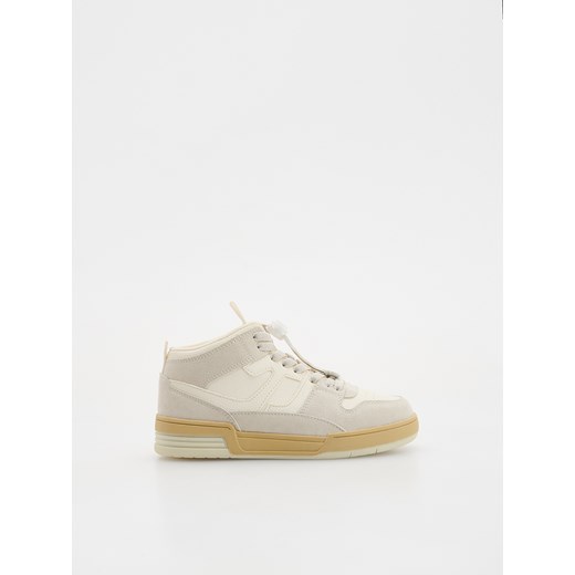 Reserved - Wysokie sneakersy - biały Reserved 37 Reserved