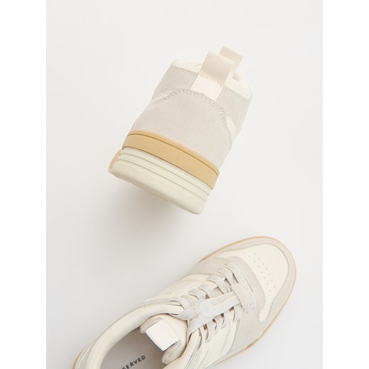 Reserved - Wysokie sneakersy - biały Reserved 30 Reserved
