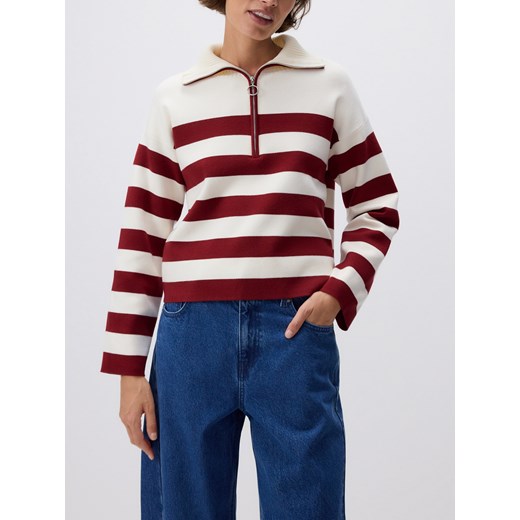 Sweter damski Reserved z dekoltem v 