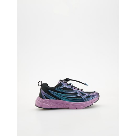 Reserved - Sportowe buty z holograficznymi wstawkami - fioletowy Reserved 38 Reserved