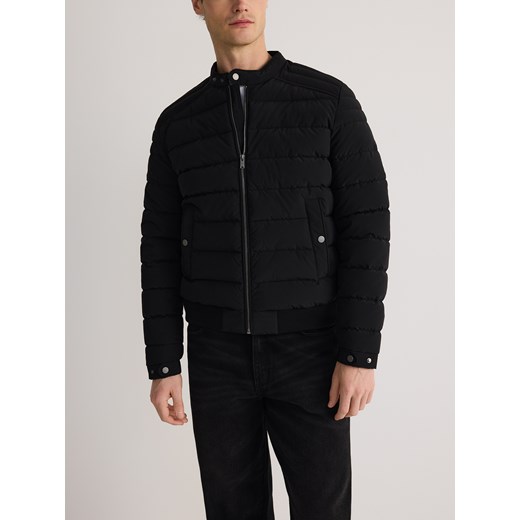 Reserved - Pikowana kurtka ze stójką - czarny Reserved XXL Reserved