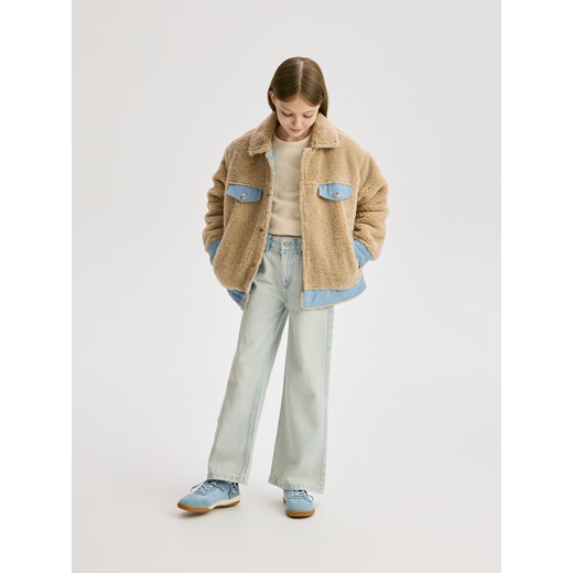 Spodnie dziewczęce Reserved na wiosnę 