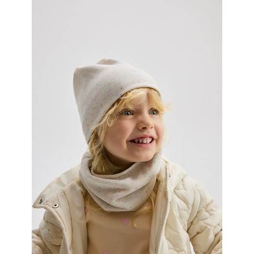 Reserved - Bawełniany komin - złamana biel Reserved ONE SIZE Reserved