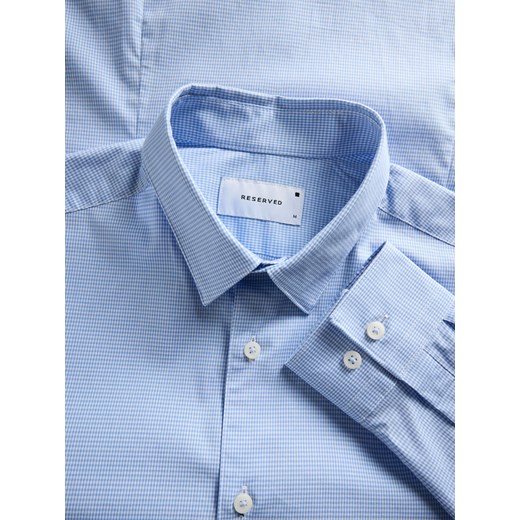 Koszula męska Reserved casual z długim rękawem 