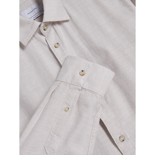 Koszula męska Reserved z klasycznym kołnierzykiem z długim rękawem 