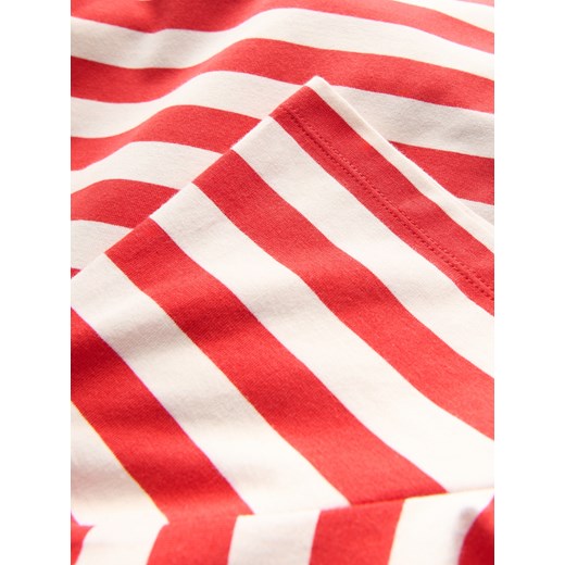 Reserved - Bawełniany t-shirt w paski - czerwony Reserved XS Reserved