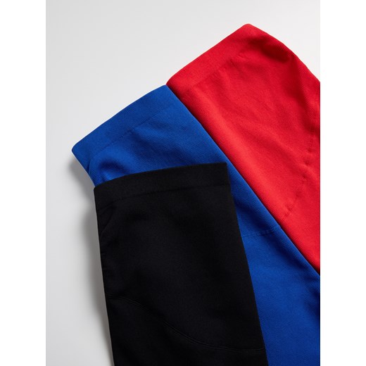 Reserved - Bezszwowe kolarki z szerokim pasem - granatowy Reserved L Reserved