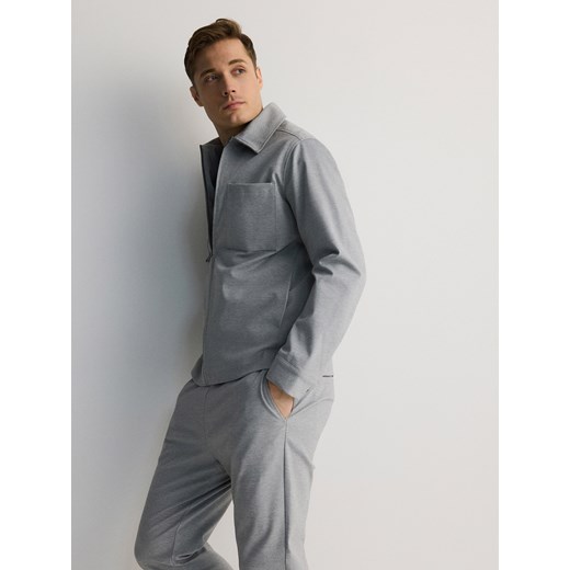 Bluza męska Reserved casual z wiskozy