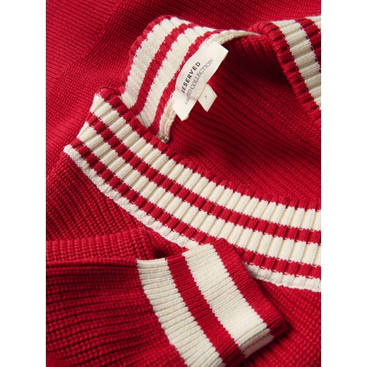 Reserved - Bawełniany sweter - czerwony Reserved XS Reserved