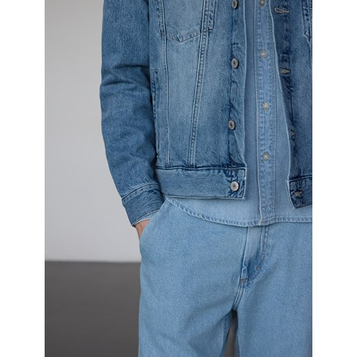 Reserved - Jeansy carrot fit - niebieski Reserved 30 Reserved