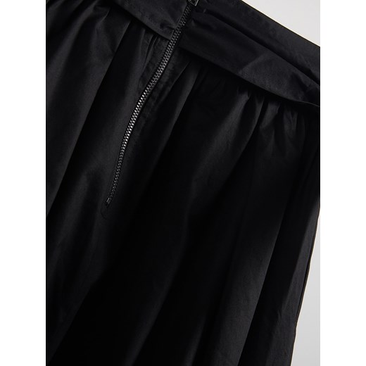 Reserved - Spódnica midi z wiązaniem - czarny Reserved S Reserved