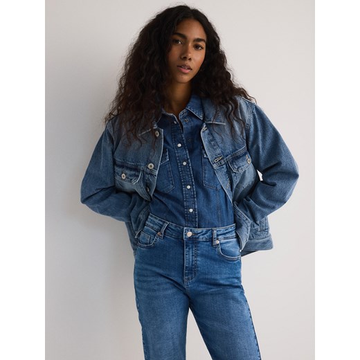 Jeansy damskie Reserved 