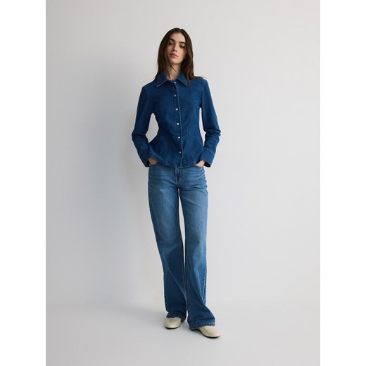 Reserved jeansy damskie 