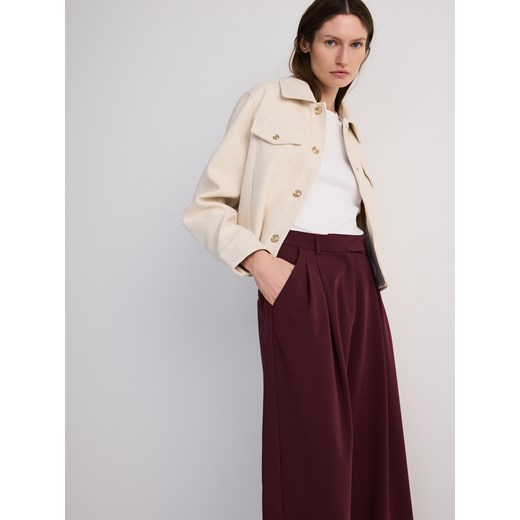 Spodnie damskie Reserved czerwone 
