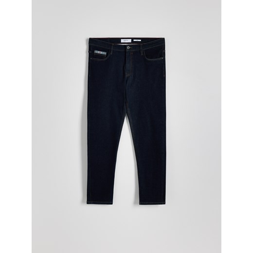 Reserved - Jeansy slim fit - granatowy ze sklepu Reserved w kategorii Jeansy męskie - zdjęcie 178301456