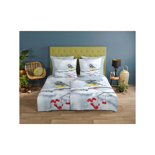 Good Morning Komplet pościeli &quot;Crisp&quot; w kolorze błękitnym Good Morning 240x200/220 cm okazyjna cena Limango Polska