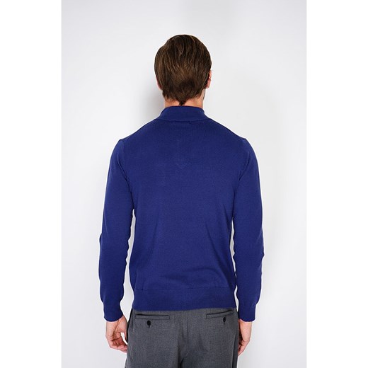 Sweter męski William De Faye z elastanu jesienny 