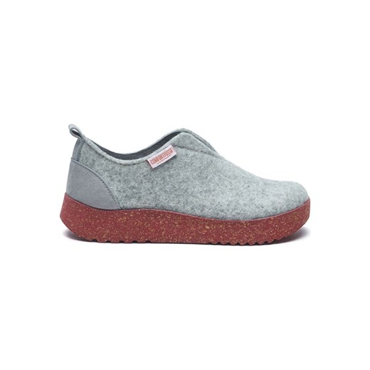 Comfortfusse Wełniane kapcie w kolorze szarym Comfortfusse 38 wyprzedaż Limango Polska