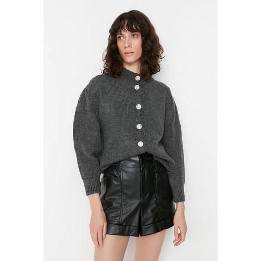 trendyol Kardigan w kolorze antracytowym Trendyol M promocyjna cena Limango Polska