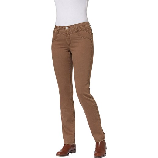 WITT WEIDEN Dżinsy - Slim fit - w kolorze jasnobrązowym ze sklepu Limango Polska w kategorii Jeansy damskie - zdjęcie 178304587