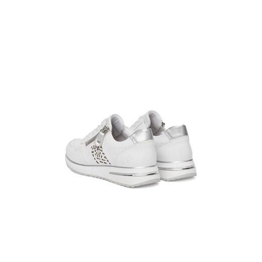 Buty sportowe damskie Remonte sneakersy sznurowane płaskie wiosenne 