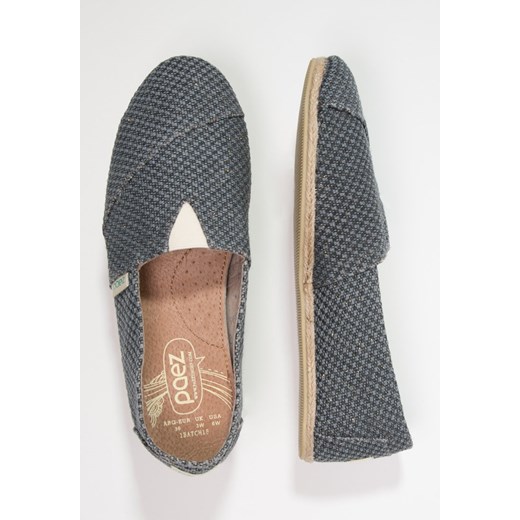 Paez DAY&SPARKS Espadryle safiro zalando szary bez wzorów/nadruków