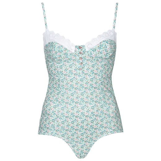 Floral Embroidered Body topshop mietowy 