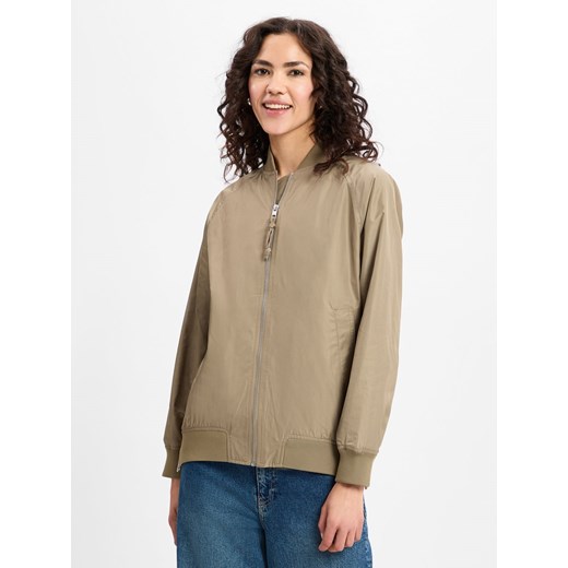 Marc O'Polo Denim Bluza damska Kobiety Sztuczne włókno oliwkowy jednolity ze sklepu vangraaf w kategorii Kurtki damskie - zdjęcie 178316365