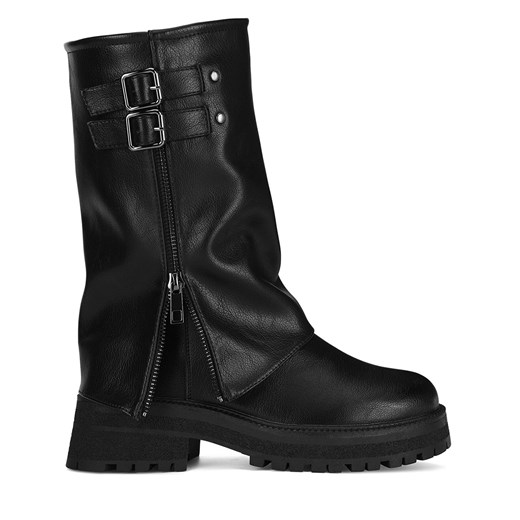 Kozaki JENNY WFA2873-2 Czarny 37 eobuwie.pl