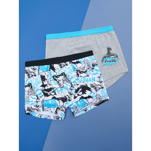 Sinsay - Bokserki 2 pack Batman - wielobarwny Sinsay 134/140 Sinsay