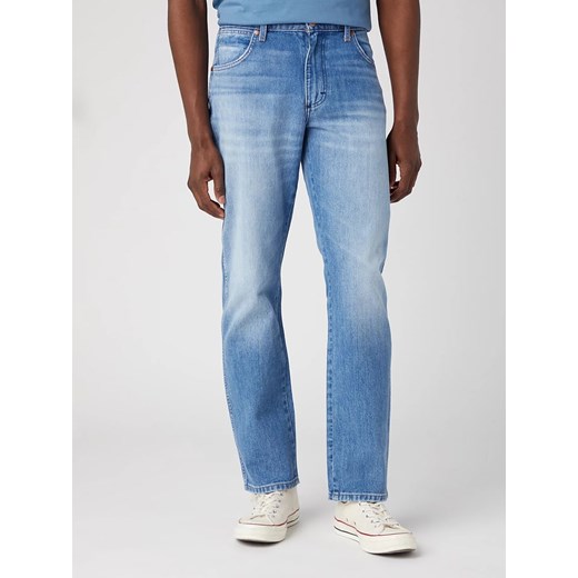Wrangler Dżinsy - Regular fit - w kolorze błękitnym ze sklepu Limango Polska w kategorii Jeansy męskie - zdjęcie 178320699
