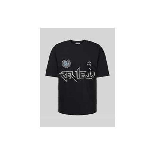 T-shirt z nadrukiem z logo ze sklepu Peek&Cloppenburg  w kategorii T-shirty męskie - zdjęcie 178321429