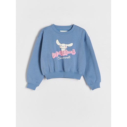 Reserved - Bluza Cinnamoroll - jasnoniebieski ze sklepu Reserved w kategorii Bluzy dziewczęce - zdjęcie 178322229