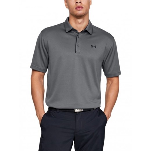 Męska koszulka do golfa UNDER ARMOUR Tech Polo ze sklepu Sportstylestory.com w kategorii T-shirty męskie - zdjęcie 178324375