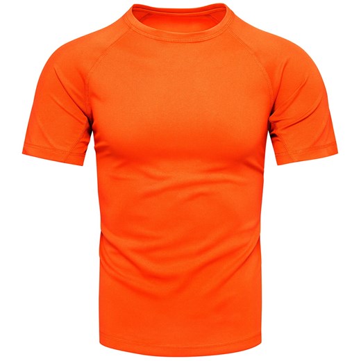 Koszulka sportowa termoaktywna pomarańczowa Recea ze sklepu Recea.pl w kategorii T-shirty męskie - zdjęcie 178324748
