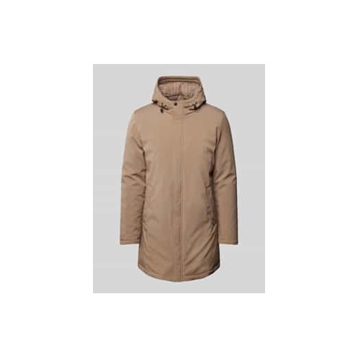 Płaszcz z kapturem model ‘Madeston’ ze sklepu Peek&Cloppenburg  w kategorii Płaszcze męskie - zdjęcie 178325116
