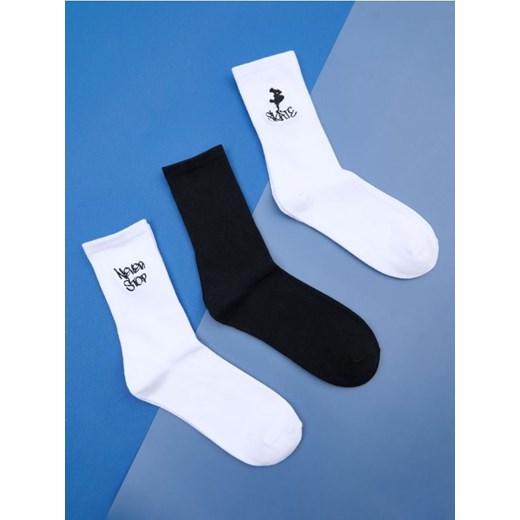 Sinsay - Skarpetki 3 pack - wielobarwny ze sklepu Sinsay w kategorii Skarpetki męskie - zdjęcie 178326489