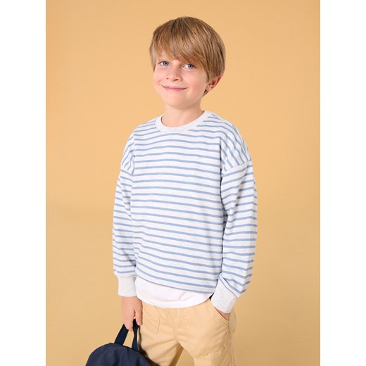 Sinsay - Bluzy 2 pack w paski - błękitny Sinsay 98 Sinsay