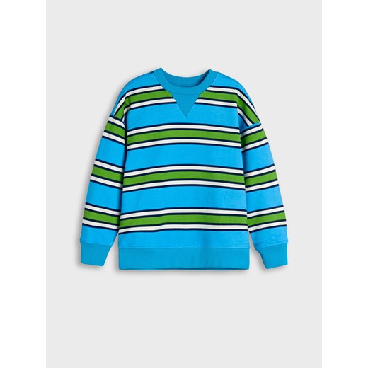 Sinsay - Bluzy 2 pack w paski - błękitny Sinsay 98 Sinsay