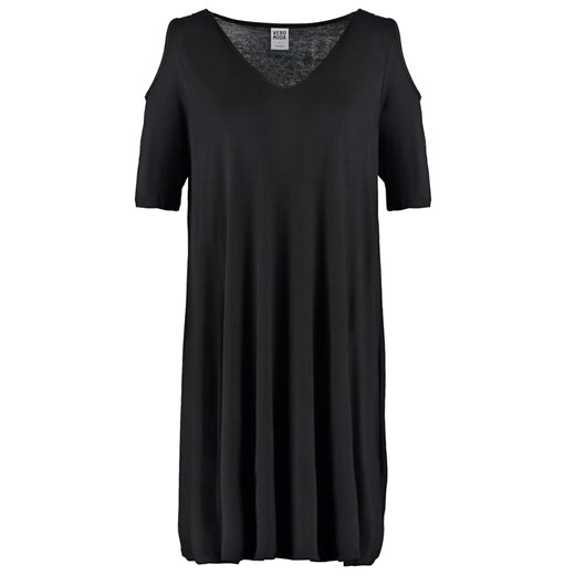 Vero Moda VMDOLAR Sukienka z dżerseju black zalando czarny abstrakcyjne wzory