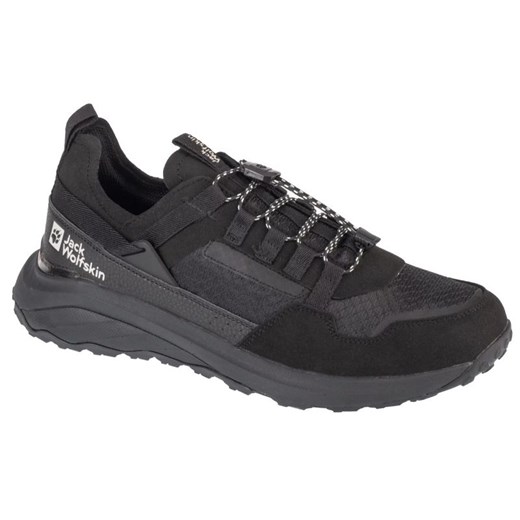 Buty Jack Wolfskin Dromoventure Athletic Low 4057011-6000 czarne ze sklepu ButyModne.pl w kategorii Buty sportowe męskie - zdjęcie 178328949